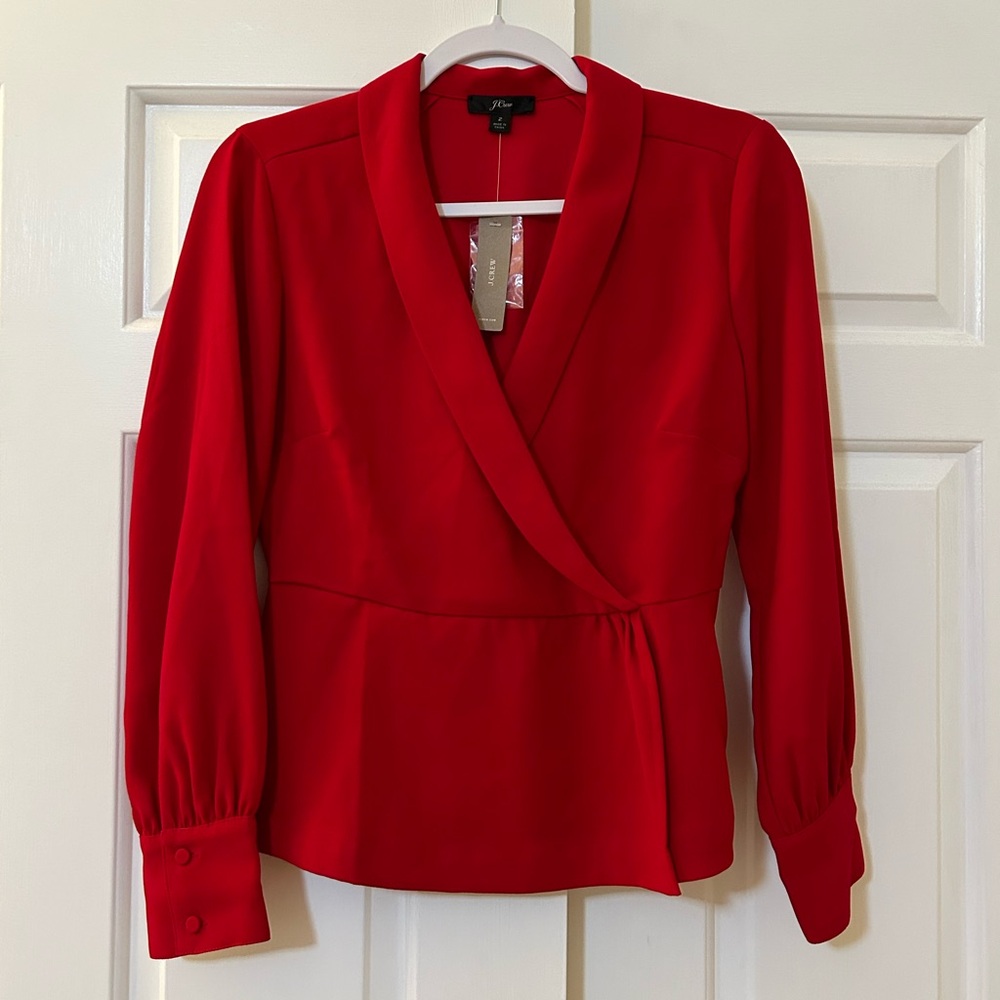 Pretty JCrew Top with Cinched Back